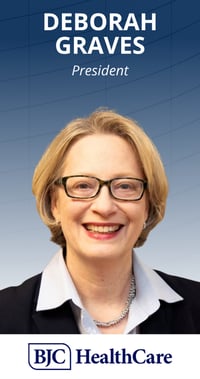 Deborah Graves, President of BJC Health System, Memorial Hospital Belleville | Shiloh