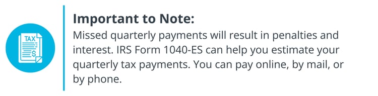 Locum Tenens Taxes -IRS Form 1040-ES