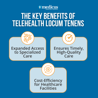 The Key Benefits of Telehealth Locum Tenens