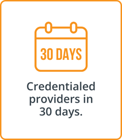 The Medicus Transition Program - Credentialed providers in 30 days