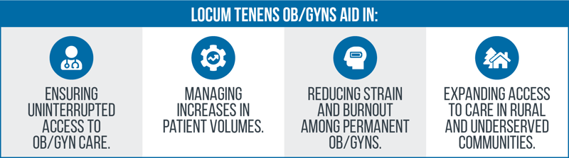 Utilize Locum Tenens OBGYNs- Bridging Gaps in Coverage