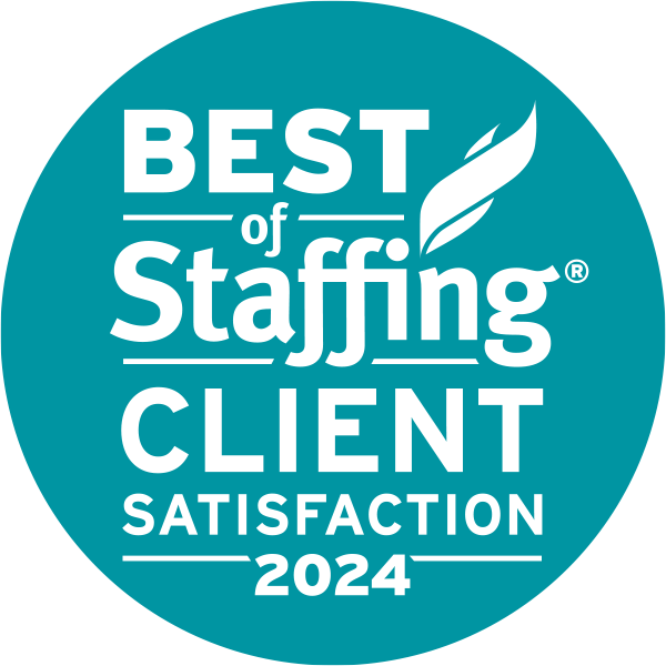 Clearly Rated Best of Staffing Client Satisfaction 2024