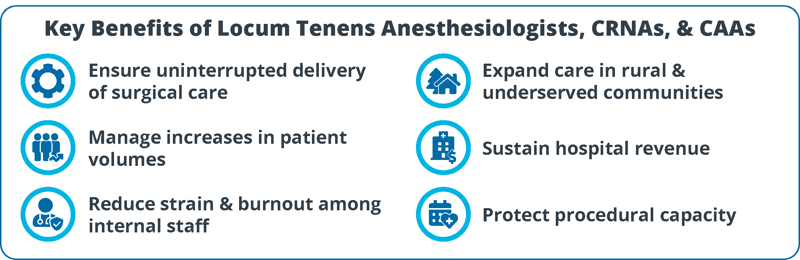locum-tenens-anesthesia-staffing-benefits