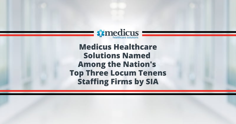 Top Locum Tenens Staffing Agency | Medicus Healthcare
