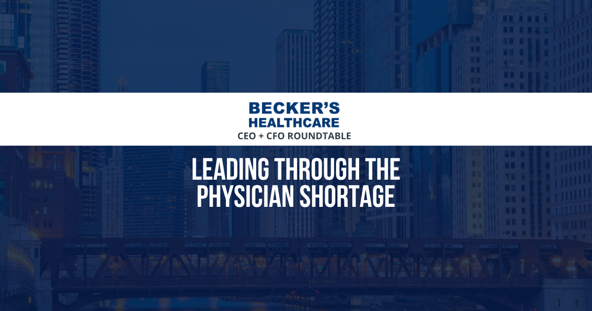 becker's ceo cfo roundtable