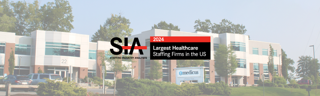 Medicus Named One of the Largest Healthcare Staffing Firms in the United States 2024 SIA