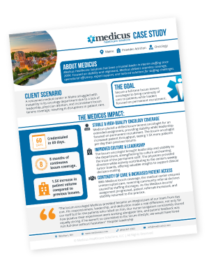Oncology Provider Attrition Case Study
