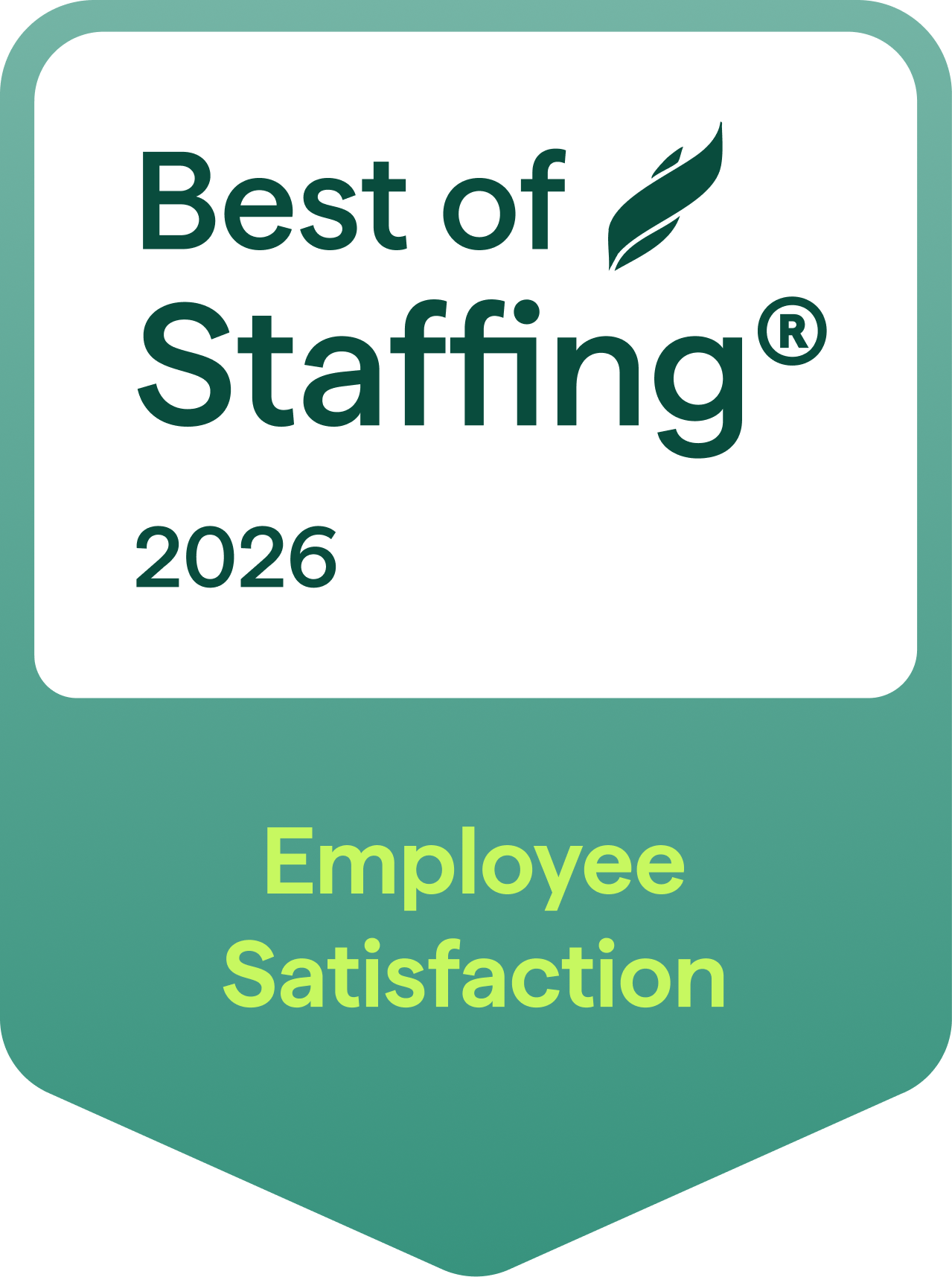 ClearlyRated Best of Staffing Award for Employee Satisfaction awarded to Medicus Healthcare Solutions