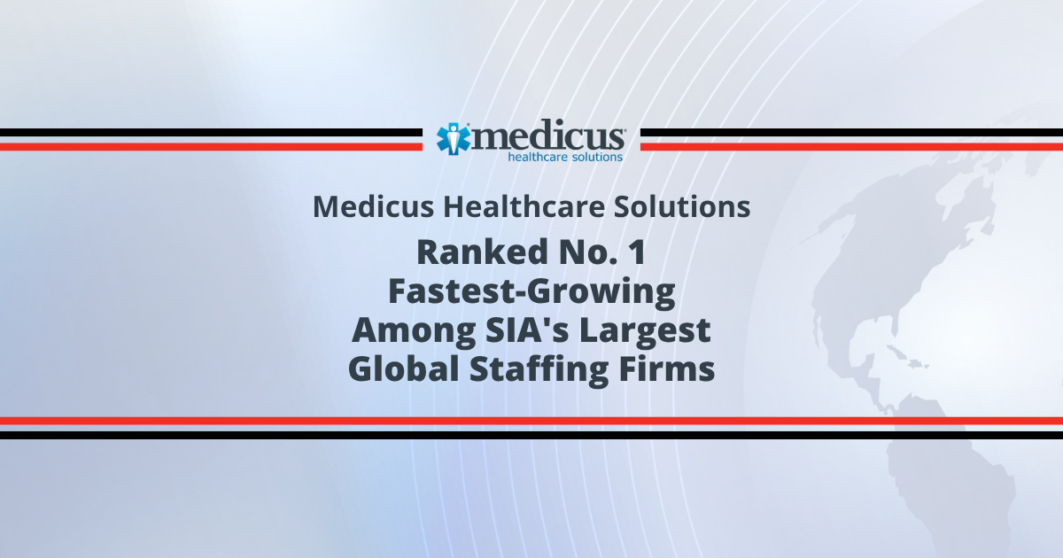 medicus-healthcare-solutions-ranks-number-1-for-growth-in-SIA-2026-largest-staffing-firms-global-report